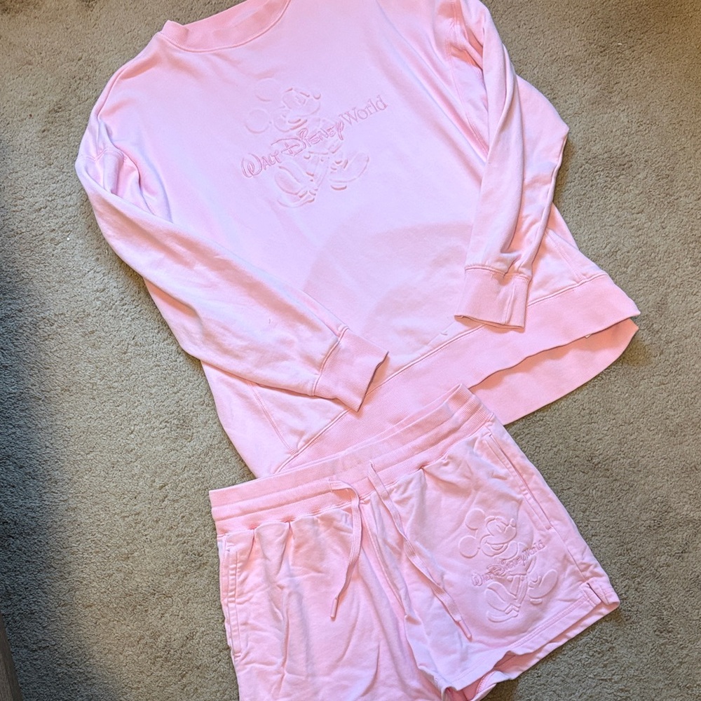 Disney Pink Women's Pajama Set